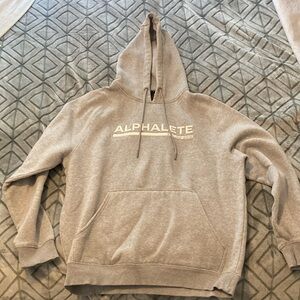 Alphalete Light Gray Men's Hoodie